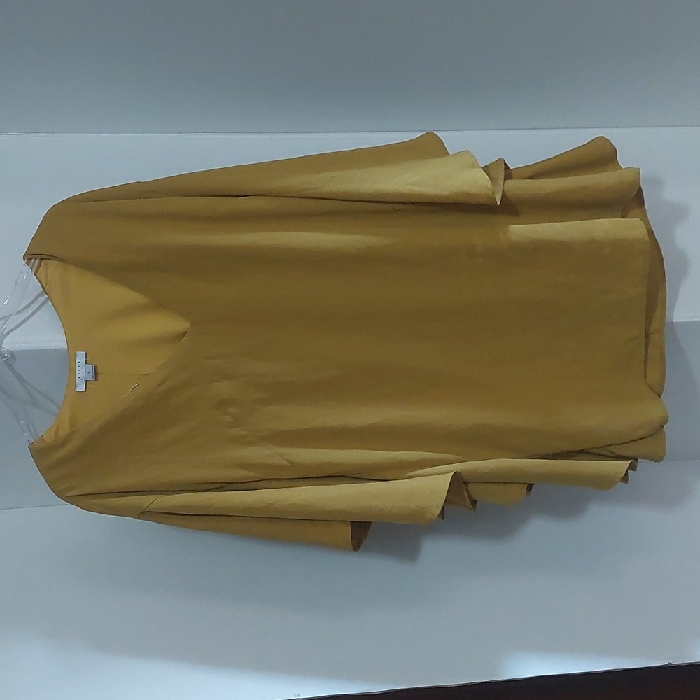 Blouse, Gold, Large, Favlux Fashion